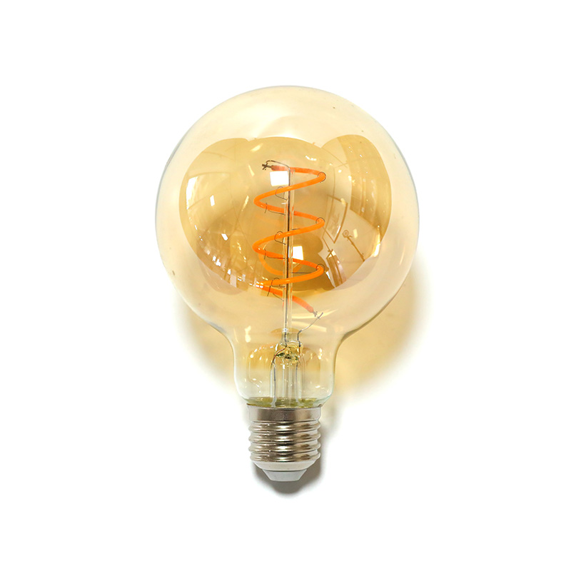 G80 flexible filament antique lamp bulbs